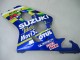 Suzuki GSXR 600 / GSXR 750 Motorrad Verkleidung 2004-2005 - Blau Weiss Gelb Grun Telefonica Motul MoviStar