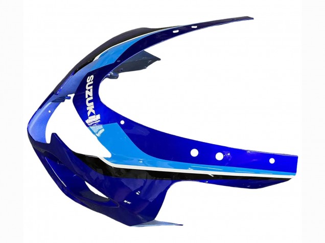 Suzuki GSXR 600 / GSXR 750 Motorrad Verkleidung 2004-2005 - Weiss Blau Schwarz Rot
