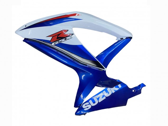 Suzuki GSXR 600 / GSXR 750 Motorrad Verkleidung Kit 2008-2010 - Blau Weiss Rot