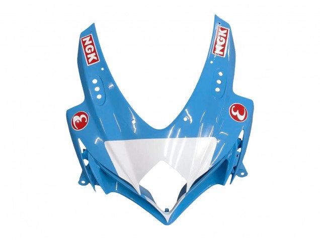 Suzuki GSXR 600 / GSXR 750 Motorrad Verkleidung 2008-2010 - Blau Gelb Rizla