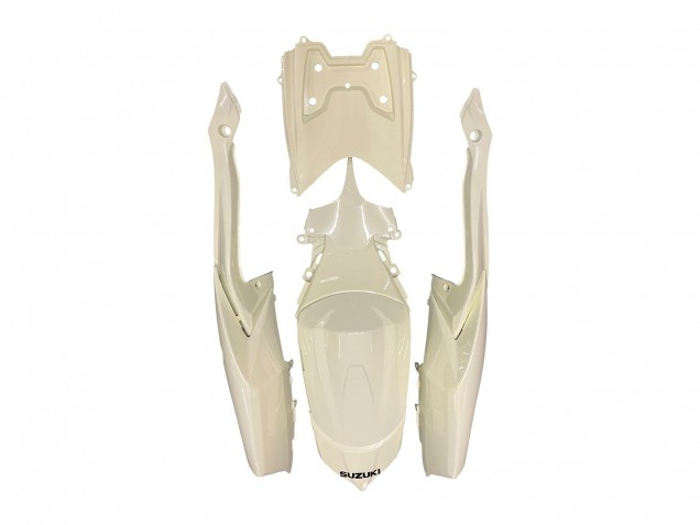 Suzuki GSXR 600 / GSXR 750 Motorrad Verkleidung 2008-2010 - Creme Weiss Rot Schwarz