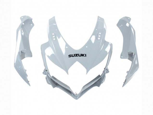 Suzuki GSXR 600 / GSXR 750 Motorrad Verkleidung 2008-2010 - Glanzendes Grau