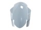 Suzuki GSXR 600 / GSXR 750 Motorrad Verkleidung 2008-2010 - Glanzendes Grau