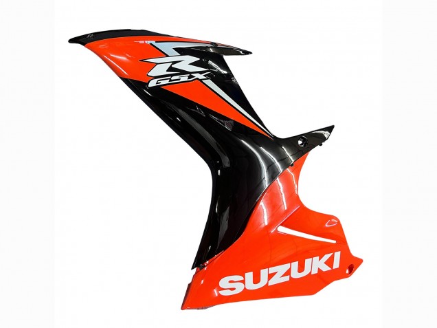 Suzuki GSXR 600 / GSXR 750 Motorrad Verkleidungen Kit 2011-2024 - Rot Glanzendes Schwarz