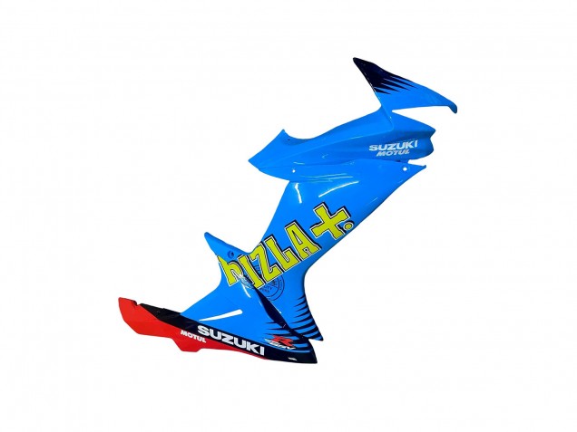 Suzuki GSXR 600 / GSXR 750 Motorrad Verkleidung 2011-2024 - Blau Gold Rot Schwarz Rizla