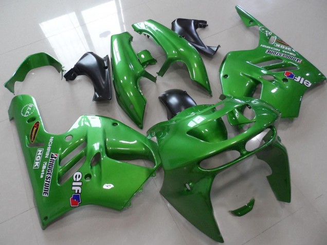Kawasaki ZX9R Motorrad Verkleidung 1994-1997 - Grun