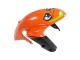 Suzuki GSXR 600 / GSXR 750 Motorrad Verkleidung 2011-2024 - Hellblau Orange Schwarz Weiss Hai 46