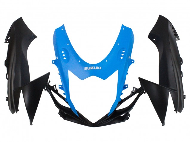 Suzuki GSXR 600 / GSXR 750 Motorrad Verkleidung 2011-2024 - Blau Matt Schwarz