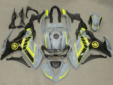 Yamaha YZF R3/R25 Motorrad Verkleidung 2015-2018 - Nardo Grau Gelb Schwarz