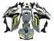 Yamaha YZF R3/R25 Motorrad Verkleidung 2015-2018 - Nardo Grau Neon Gelb Schwarz