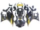 Yamaha YZF R3/R25 Motorrad Verkleidung 2019-2021 - Gold Schwarz Carbonfaser