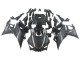 Yamaha YZF R3/R25 Motorrad Verkleidung 2019-2021 - Matt Schwarz Silber
