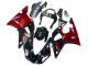 Yamaha YZF 1000 R1 Motorrad Verkleidung 1998-1999 - Glanzendes Schwarz Rot