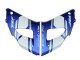 Yamaha YZF 1000 R1 Motorrad Verkleidung 1998-1999 - Blau Weiss Glanzendes Schwarz