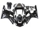 Yamaha YZF 1000 R1 Motorrad Verkleidung 2000-2001 - Glanzendes Schwarz Weiss Monster Motul