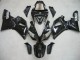 Yamaha YZF 1000 R1 Motorrad Verkleidung 2000-2001 - Glanzendes Schwarz Weiss Aufkleber