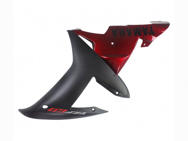 Yamaha YZF 1000 R1 Motorrad Verkleidung Kit 2002-2003 - Rot Matt Schwarz
