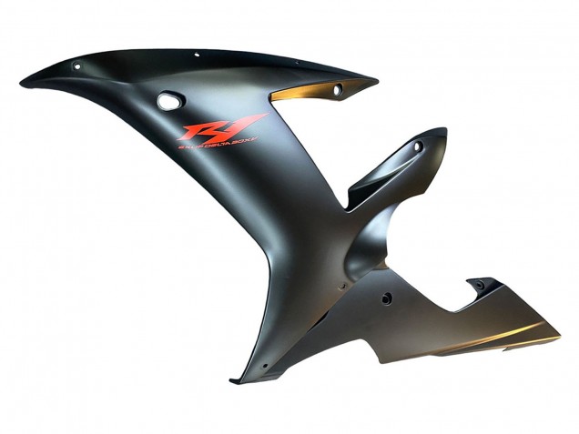 Yamaha YZF 1000 R1 Motorrad Verkleidung 2002-2003 - Matt Schwarz Rot