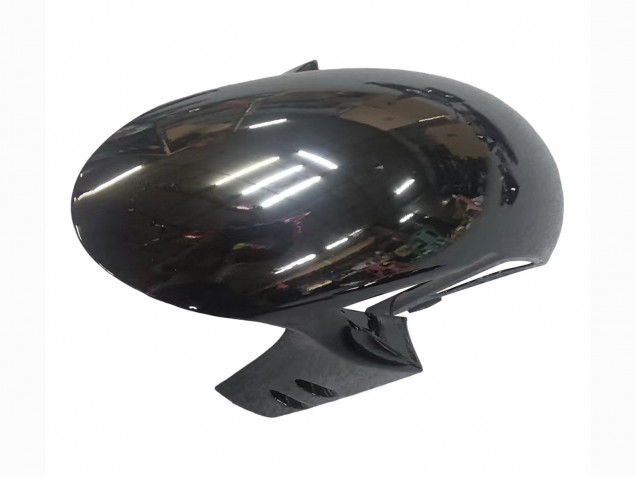 Yamaha YZF 1000 R1 Motorrad Verkleidung 2009-2011 - Glanzendes Schwarz Weiss Aufkleber