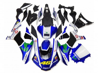 Yamaha YZF 1000 R1 Motorrad Verkleidung 2020-2025 - Weiss Blau Grun Schwarz MoviStar ENEOS Semakin Didepan 46