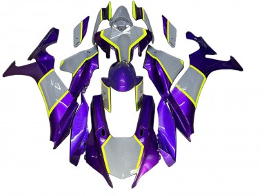 Yamaha YZF 1000 R1 Motorrad Verkleidung 2020-2025 - Gelb Grau Lila