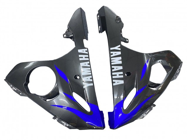 Yamaha YZF R6S Motorrad Verkleidung 2006-2009 - Blau Schwarz