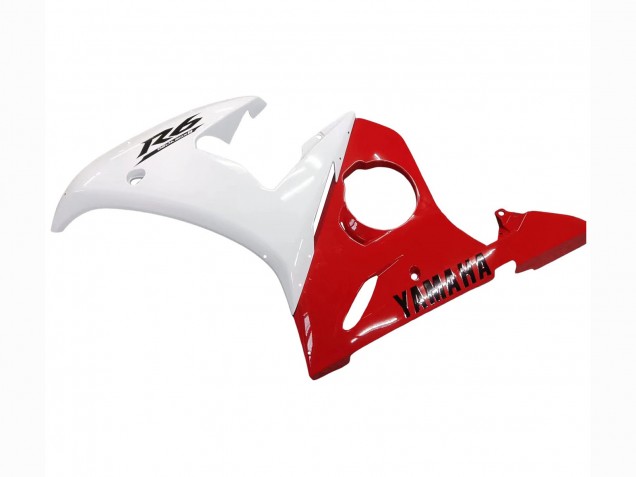 Yamaha YZF R6 Motorrad Verkleidung 2003-2004 - Weiss Rot