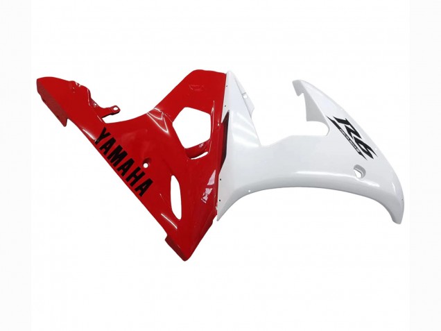 Yamaha YZF R6S Motorrad Verkleidung 2006-2009 - Weiss Rot