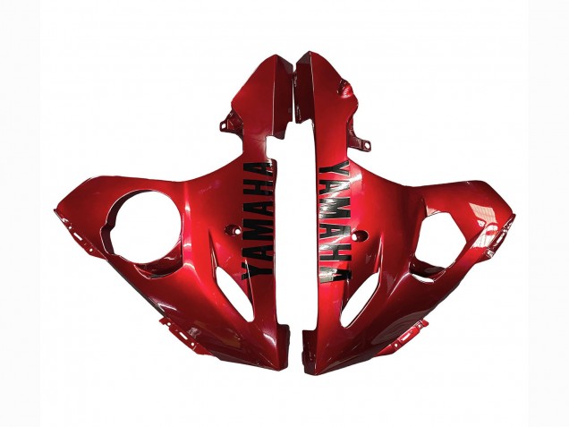 Yamaha YZF R6S Motorrad Verkleidung Kit 2006-2009 - Rot Matt Schwarz