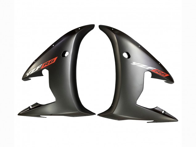 Yamaha YZF R6S Motorrad Verkleidung Kit 2006-2009 - Rot Matt Schwarz