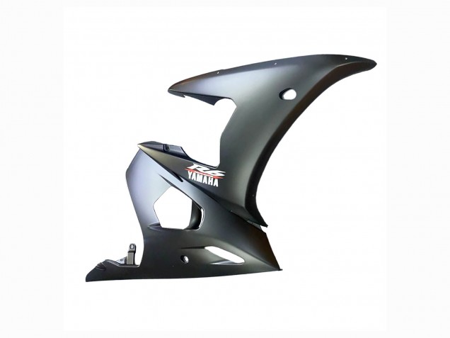 Yamaha YZF R6S Motorrad Verkleidung 2006-2009 - Blau Matt Schwarz