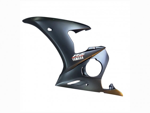 Yamaha YZF R6S Motorrad Verkleidung 2006-2009 - Blau Matt Schwarz