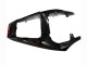 Yamaha YZF R6S Motorrad Verkleidung 2006-2009 - Glanzendes Schwarz Rot