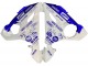 Yamaha YZF R6S Motorrad Verkleidung 2006-2009 - Weiss Blau GYTR