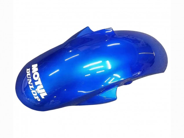Yamaha YZF 600 R6 Motorrad Verkleidung 2005 - Weiss Blau Dunlop Fiat Motul