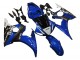 Yamaha YZF 600 R6 Motorrad Verkleidung 2005 - Blau Weiss Schwarz Yamalube