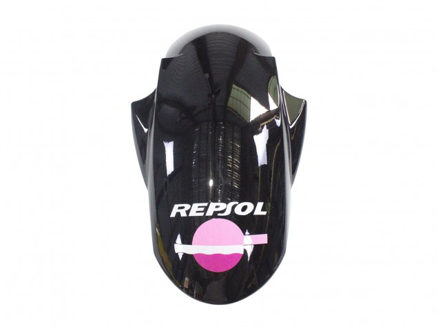 Yamaha YZF 600 R6 Motorrad Verkleidung 2005 - Schwarz Rosa Gelb Repsol 46