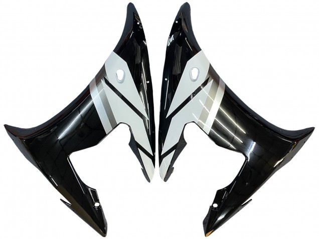 Yamaha YZF 600 R6 Motorrad Verkleidung 2005 - Rot Weiss Glanzendes Schwarz