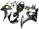 Yamaha YZF 600 R6 Motorrad Verkleidung 2005 - Glanzendes Schwarz Matt Schwarz Gold