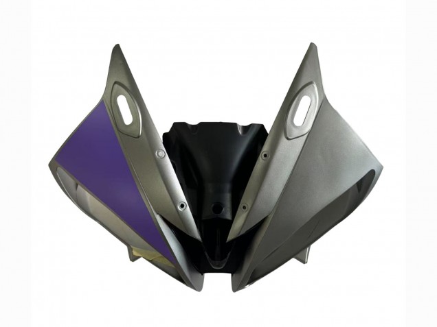 Yamaha YZF 600 R6 Motorrad Verkleidung 2006-2007 - Grau Lila Motul