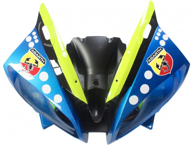 Yamaha YZF 600 R6 Motorrad Verkleidung 2006-2007 - Blau Neon Grun Schwarz Hai