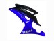 Yamaha YZF 600 R6 Motorrad Verkleidung 2008-2016 - Blau Glanzendes Schwarz