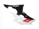 Yamaha YZF 600 R6 Motorrad Verkleidung 2008-2016 - Weiss Rot Glanzendes Schwarz