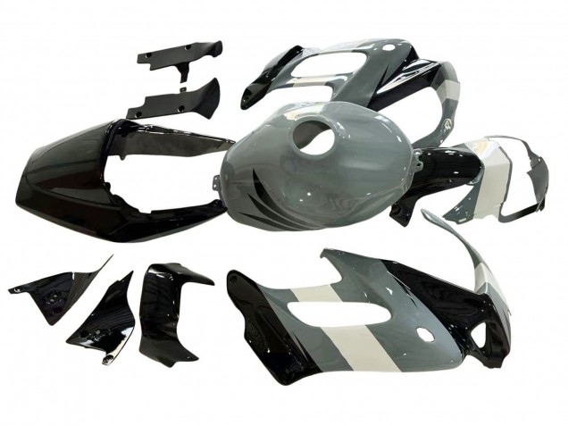 Honda VTR1000F Motorrad Verkleidung 1997-2005 - Grau Schwarz