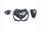 Kawasaki Z1000 Motorrad Verkleidung 2014-2019 - Schwarze Carbonfaser