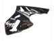 Kawasaki ZX12R Motorrad Verkleidung 2000-2001 - Glanzendes Schwarz Weiss Elf Schnee