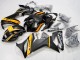 Honda CBR650R Motorrad Verkleidung 2019-2020 - Matt Schwarz Gelb Weiss