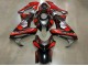 Honda CBR650R Motorrad Verkleidung 2019-2020 - Silber Rot Glanzendes Schwarz