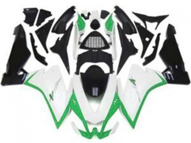 Aprilia RSV4 1000 Motorrad Verkleidung 2009-2015 - Weiss Grun Schwarz