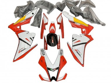 Aprilia RSV4 1000 Motorrad Verkleidung 2009-2015 - Weiss Rot Schwarz Gelb